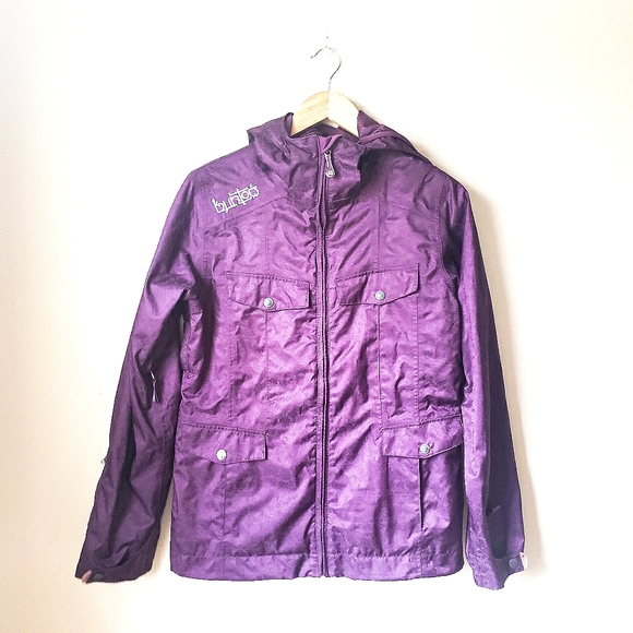 Burton Purple Snowboard Jacket Size Small - Picture 1 of 7